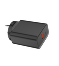 65W PD Fast Charger AU Plug, Dual Port USB-C + USB-A Wall Charger for Laptops, iPhone & Samsung