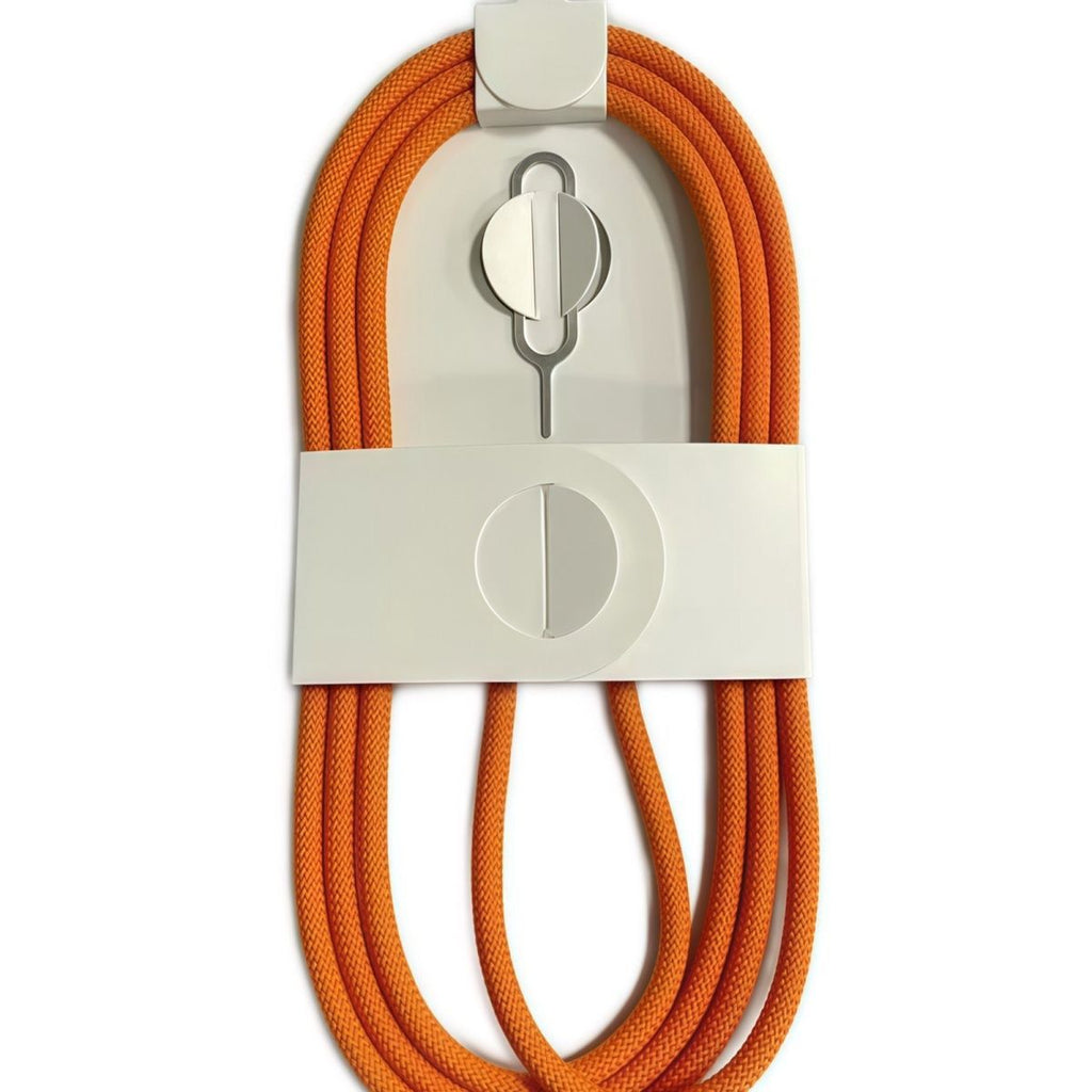 60W USB-C to USB-C Fast Charging Cable, Braided Charger Cord for iPhone 16, Laptops & Samsung