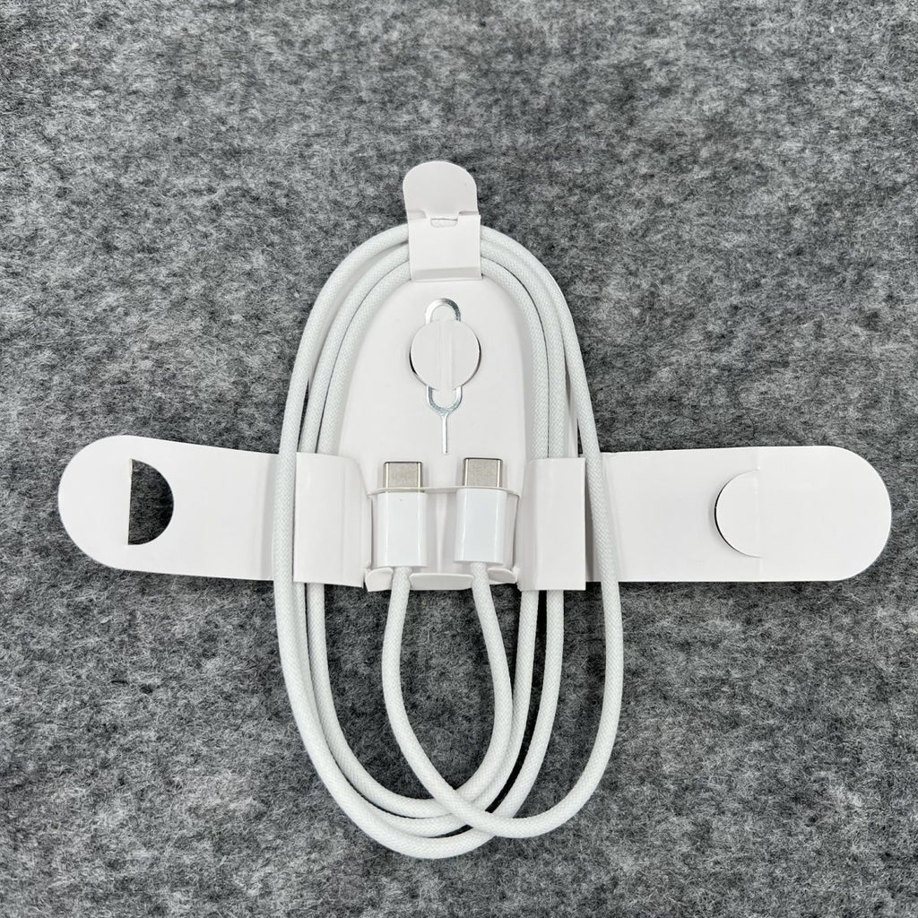 60W USB-C to USB-C Fast Charging Cable, Braided Charger Cord for iPhone 16, Laptops & Samsung