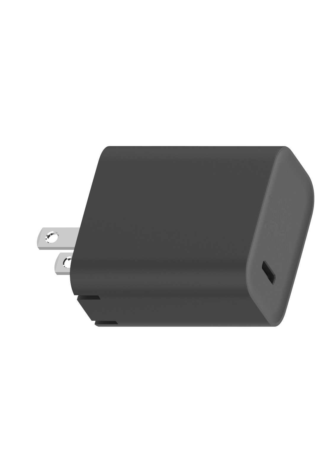 20W PD Fast Charger US Plug, Single Port USB-C Wall Charger for iPhone & Samsung