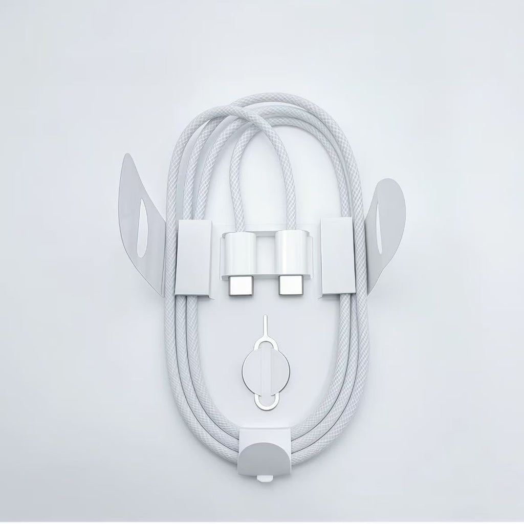 60W USB-C to USB-C Fast Charging Cable, Braided Charger Cord for iPhone 16, Laptops & Samsung