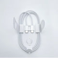 60W USB-C to USB-C Fast Charging Cable, Braided Charger Cord for iPhone 16, Laptops & Samsung