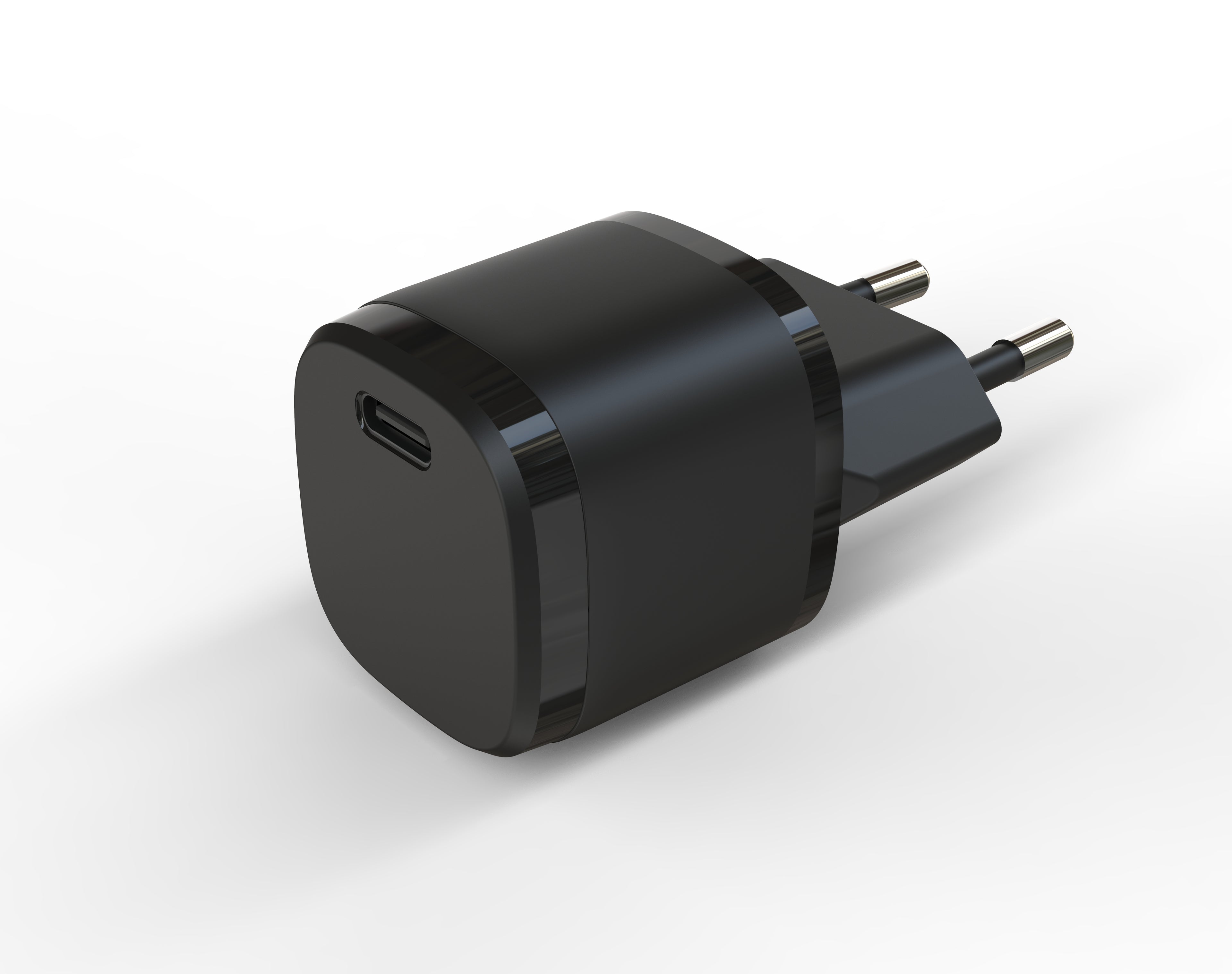 20W PD Fast Charger EU Plug, Single Port USB-C Wall Charger for iPhone & Samsung
