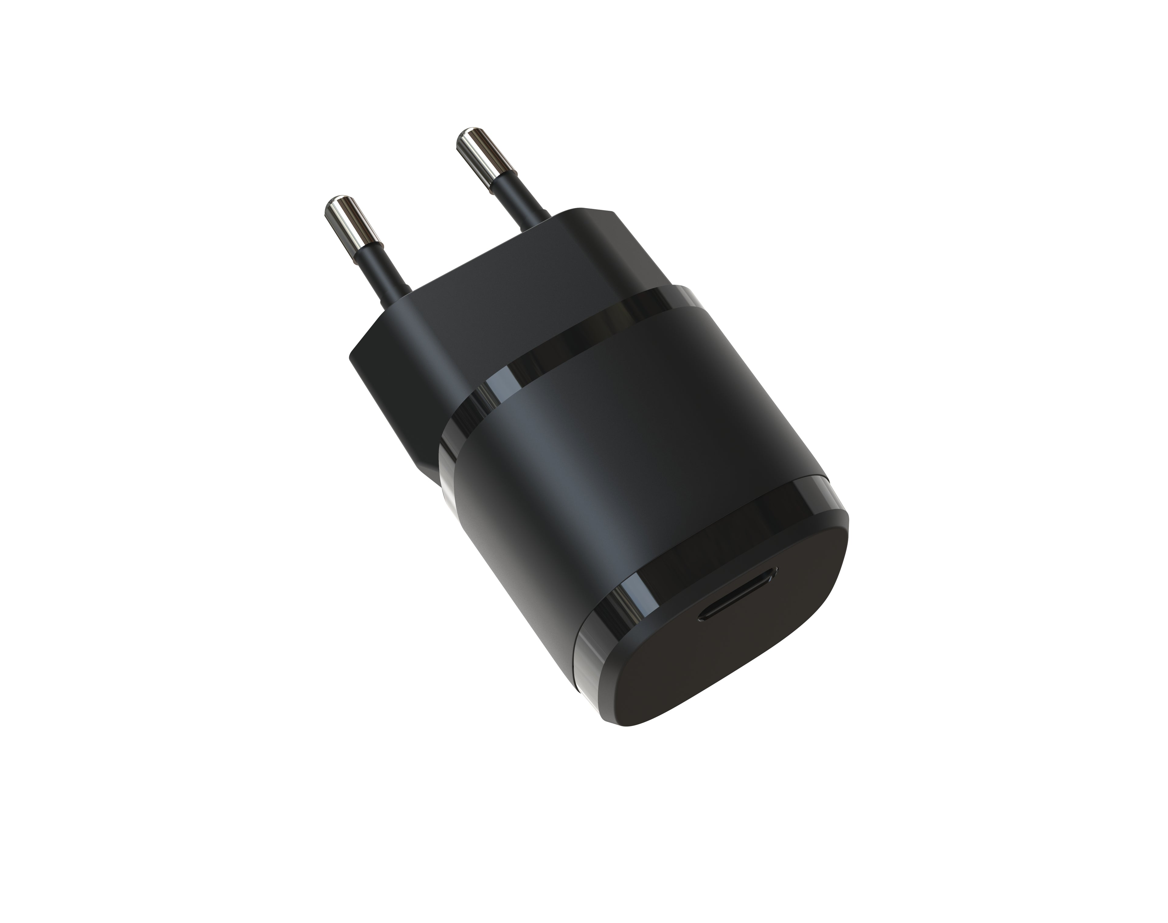 20W PD Fast Charger EU Plug, Single Port USB-C Wall Charger for iPhone & Samsung