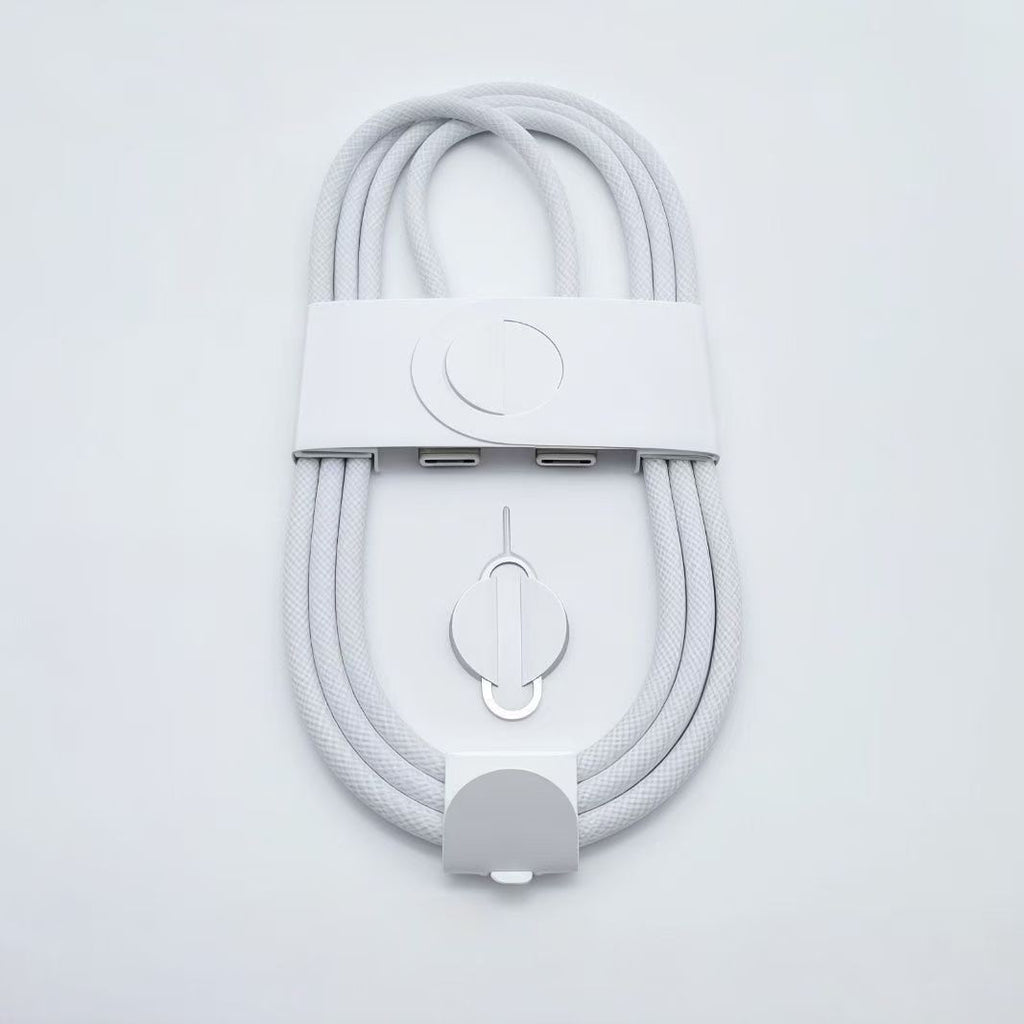 60W USB-C to USB-C Fast Charging Cable, Braided Charger Cord for iPhone 16, Laptops & Samsung