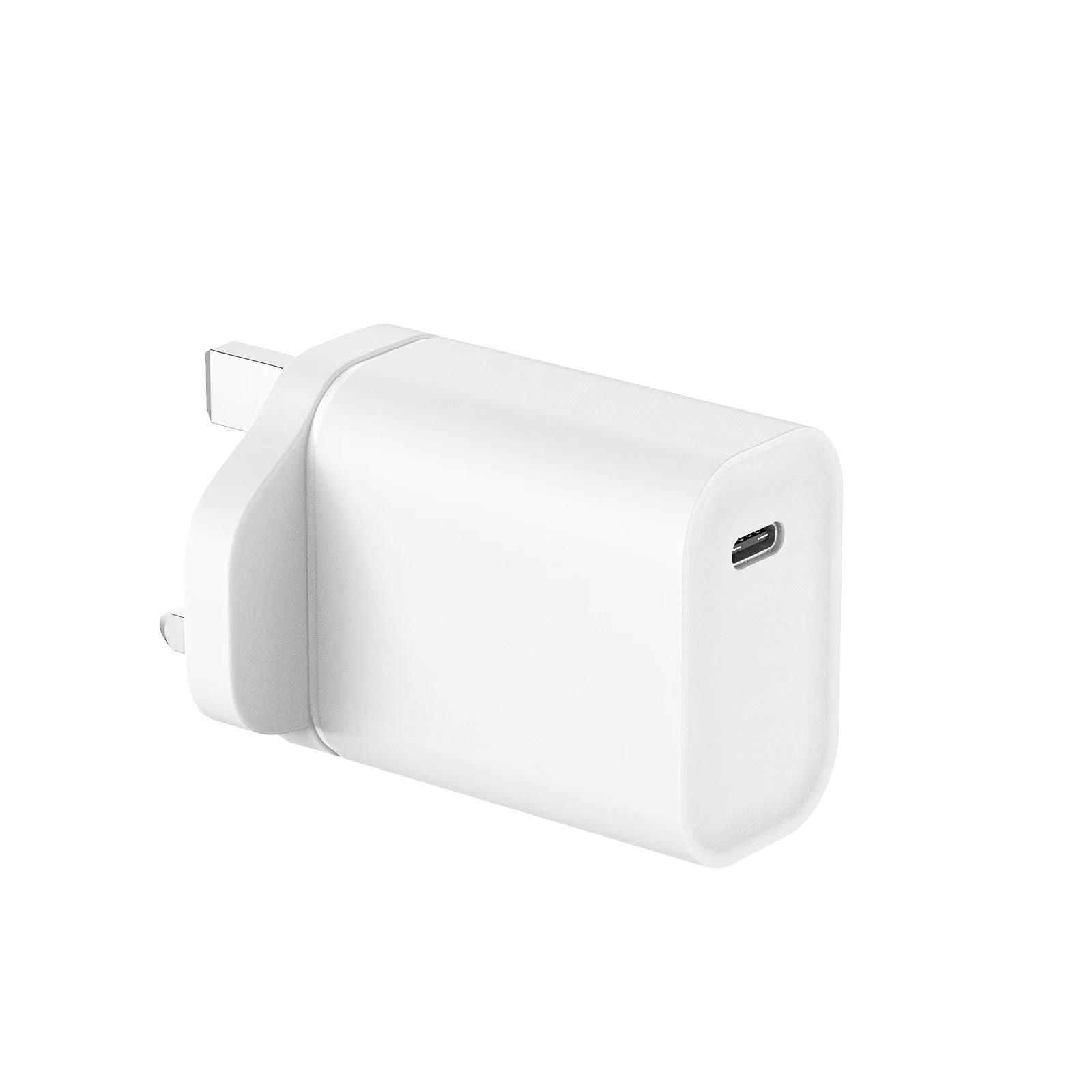 35W PD Fast Charger UK Plug, Single Port USB-C Wall Charger for iPhone & Samsung