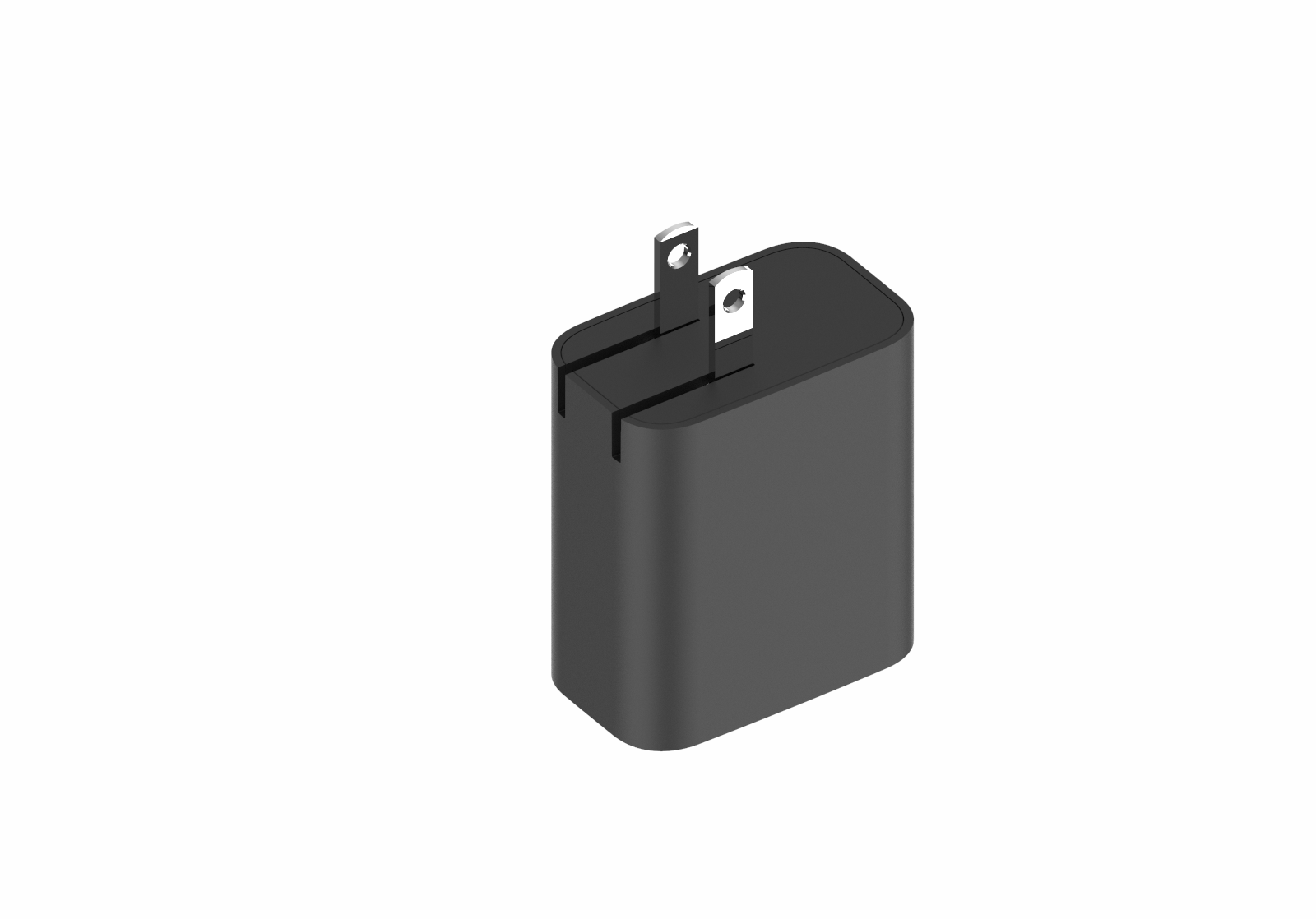 20W PD Fast Charger US Plug, Dual USB-C Port Wall Charger for iPhone & Samsung